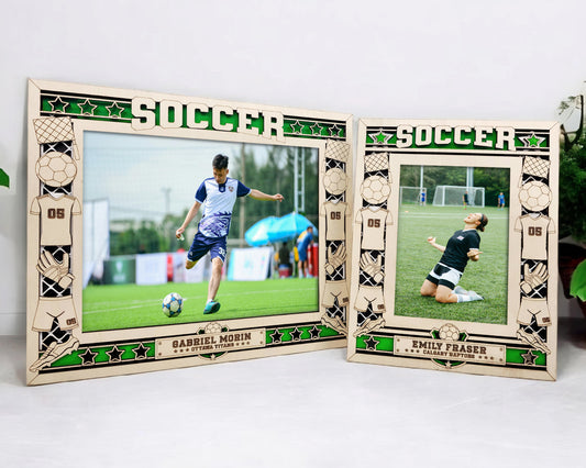 Personalized Soccer Frame