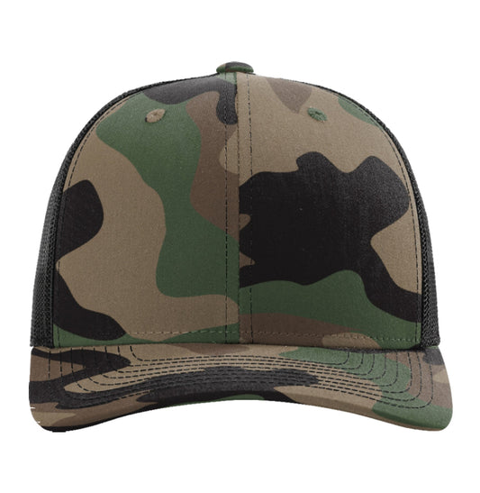 Richardson 112 Trucker Hat - Camo