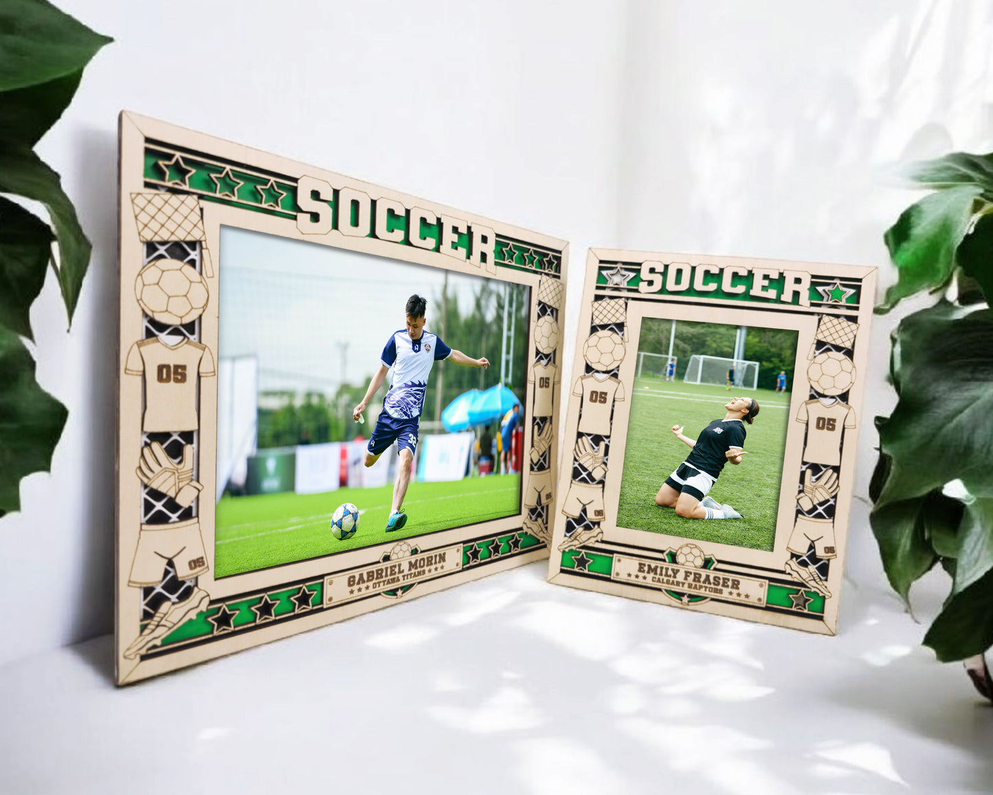 Personalized Soccer Frame