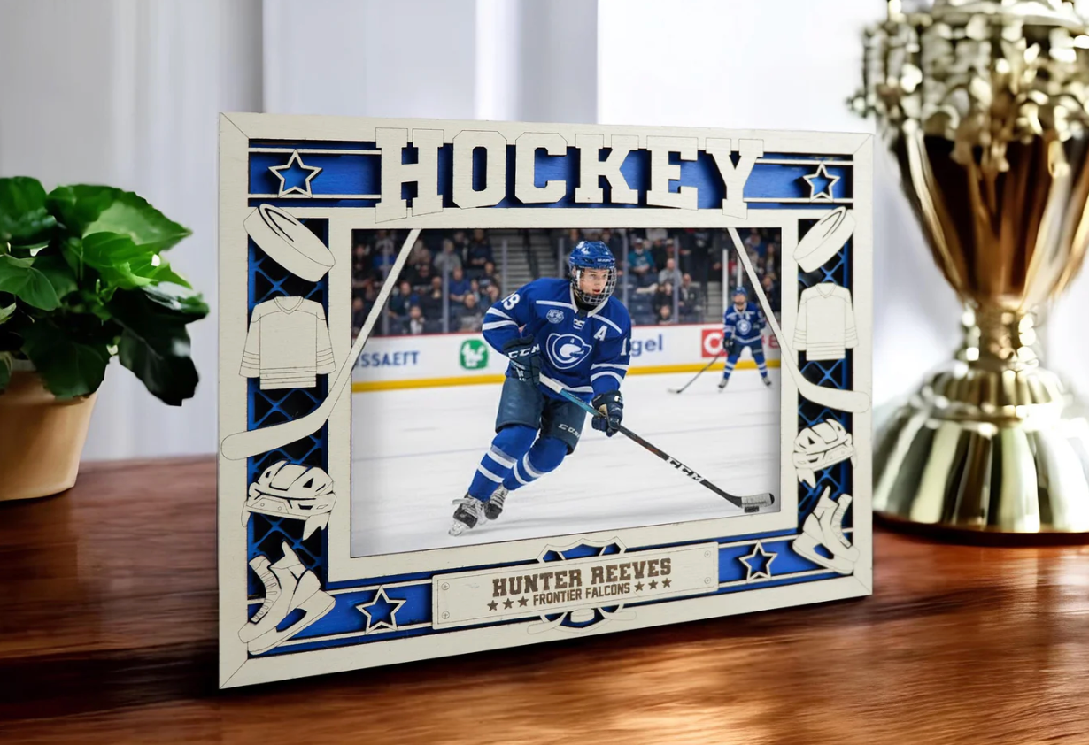 Personalized Hockey Frame