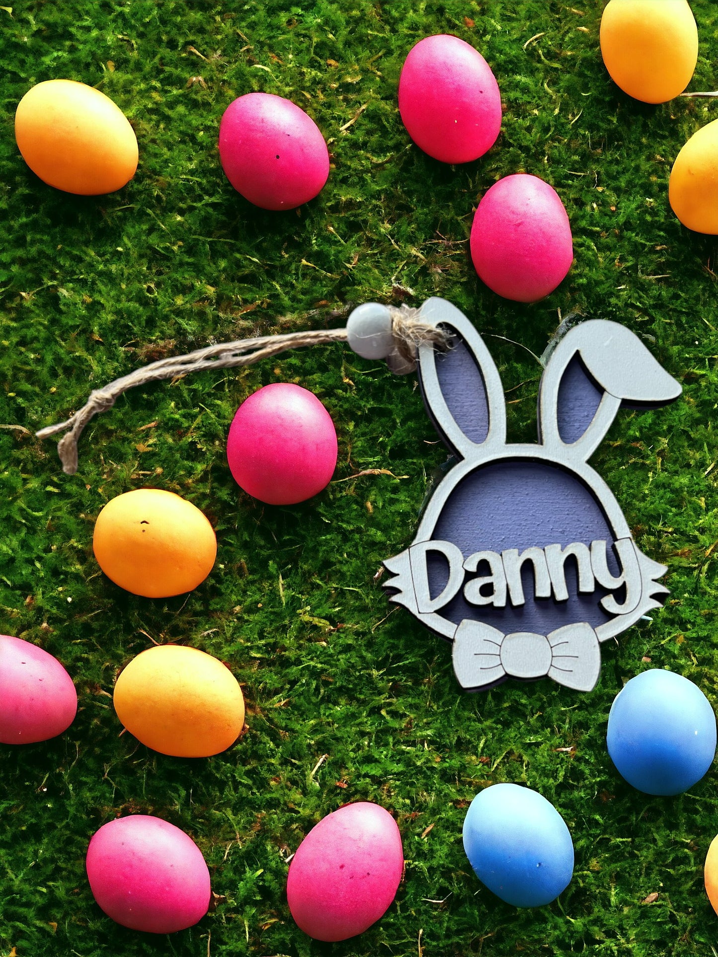 Personalized Bunny Easter Tag