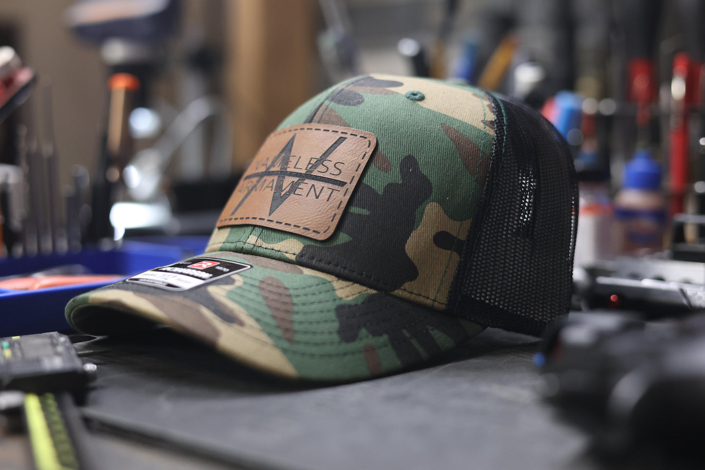 Nameless Arms - Richardson 112 Trucker Hat - M81 Woodland Camo